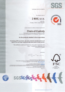 certifikát