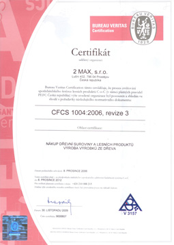 certifikát